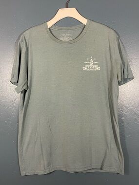 Volcom Men’s Blue Graphic Print Short Sleeve Tee Size L